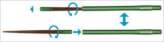 mont-bell 野箸 chopsticks